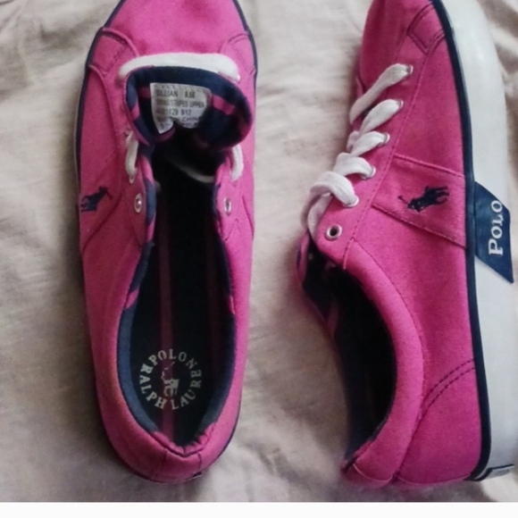 Ralph Lauren Shoes - Ralph Lauren Women's Pink Sneakers